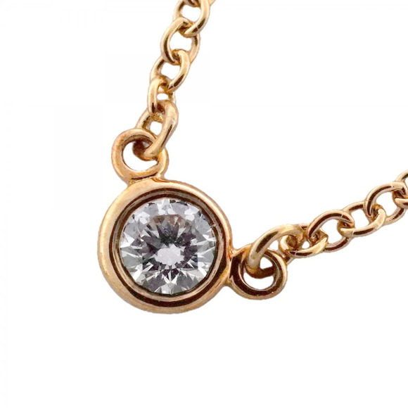Tiffany & Co. Jewelry - TIFFANY Authentic 18k Gold Diamond Necklace